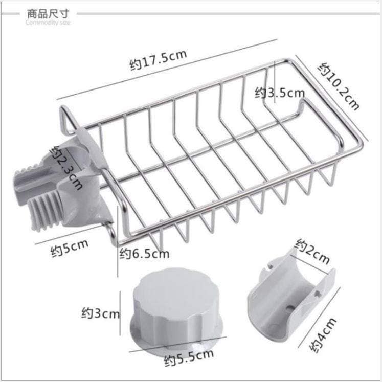 [ Xả Lỗ ]  Kệ treo bồn rửa chén bằng inox không gỉ - dễ dàng tháo lắp -