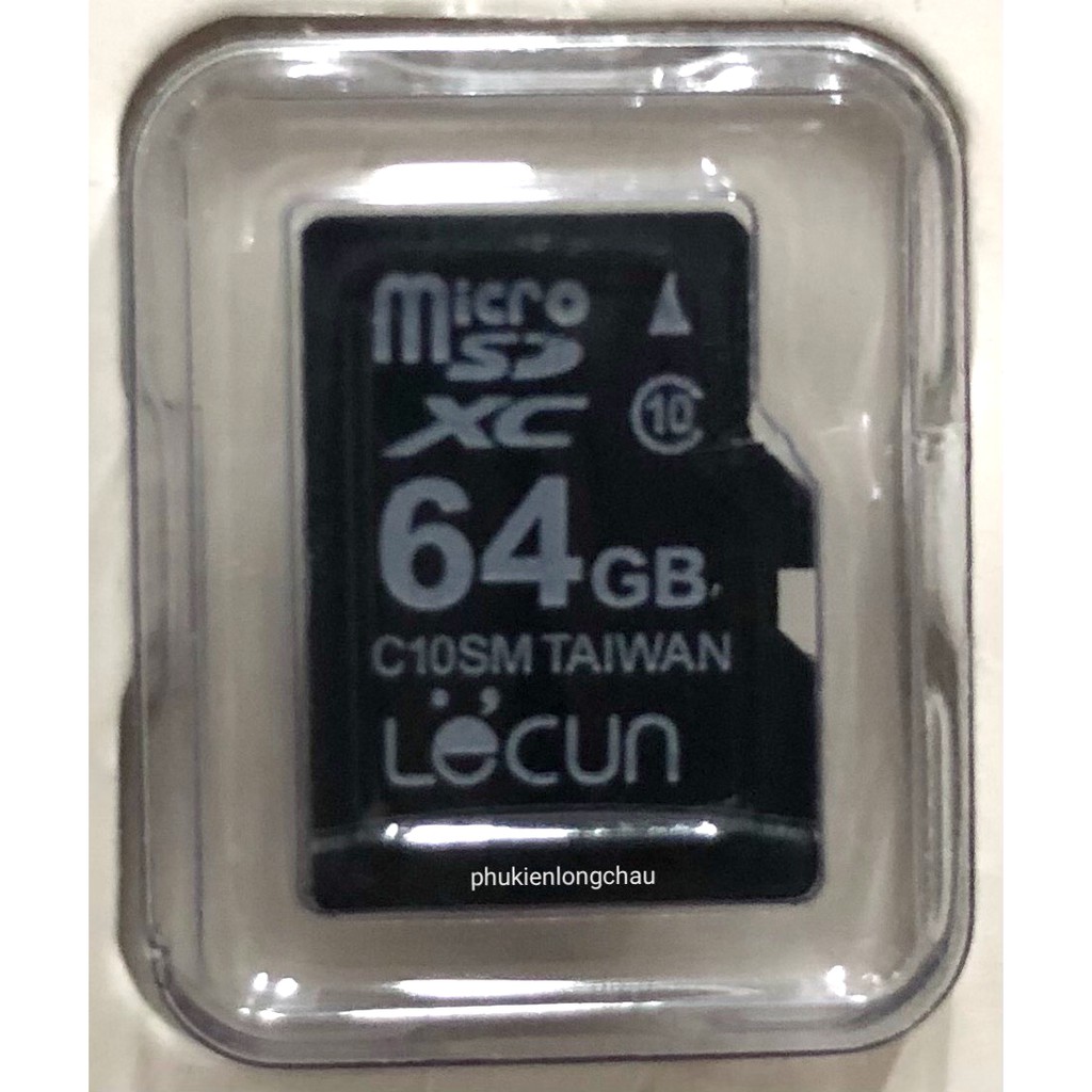 Thẻ Nhớ Camera, Điện Thoại Micro SD 64GB Class 10 Chính Hãng Lecun