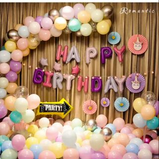 Set bóng bay trang trí sinh nhật s15 - Bống Balloon Shop