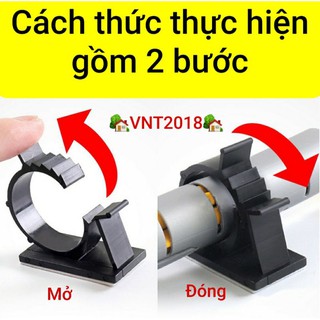 Kẹp dây điện phi 10 tiện dụng