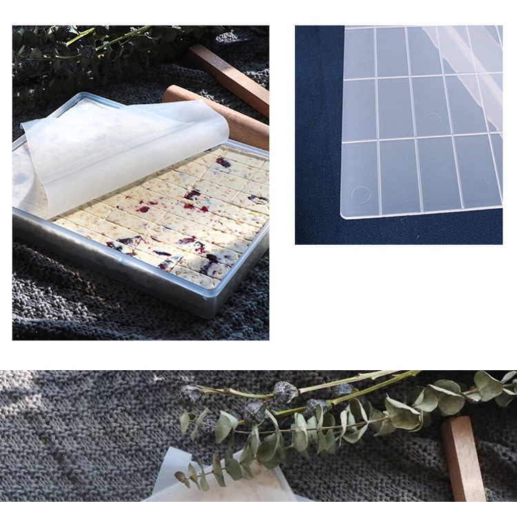 Bộ khuôn làm kẹo nougat đế rời, Khuôn làm kẹo Hạnh Phúc trọn bộ 60 viên phù hợp cho gia đình