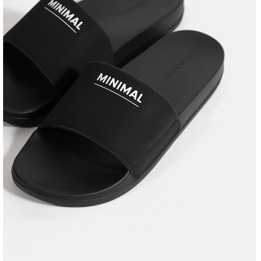 Dép Quai Ngang Nam Nữ Leonardo - Minimal Sandal - Đế Cao Su Cao Cấp Kháng Nước