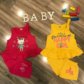 Combo 7 bộ ba lỗ nơ cho bé gái