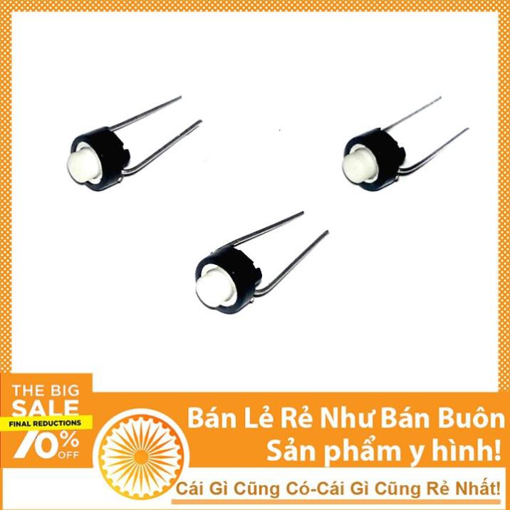 Nút Nhấn 2 Chân Trắng