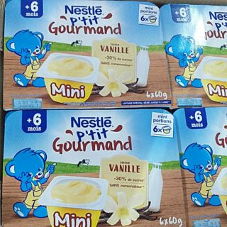 Váng sữa, sữa chua Nestle pháp +4/6+ (lốc 6 hộp)