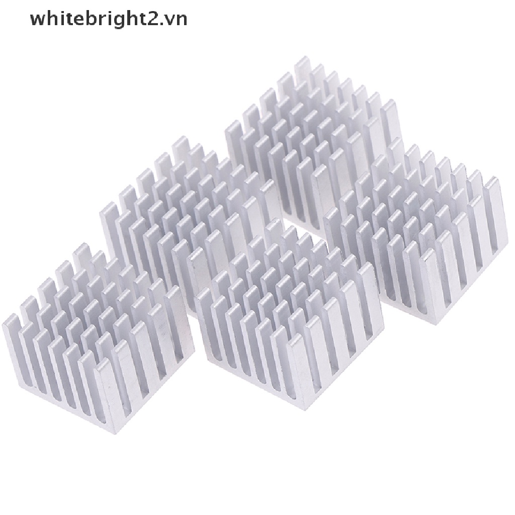 Set 5 Bộ Tản Nhiệt CPU GPU Bằng Nhôm DIY Kích Thước 20x20x15mm