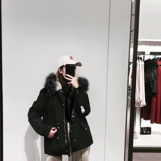 Áo parka dáng ngắn