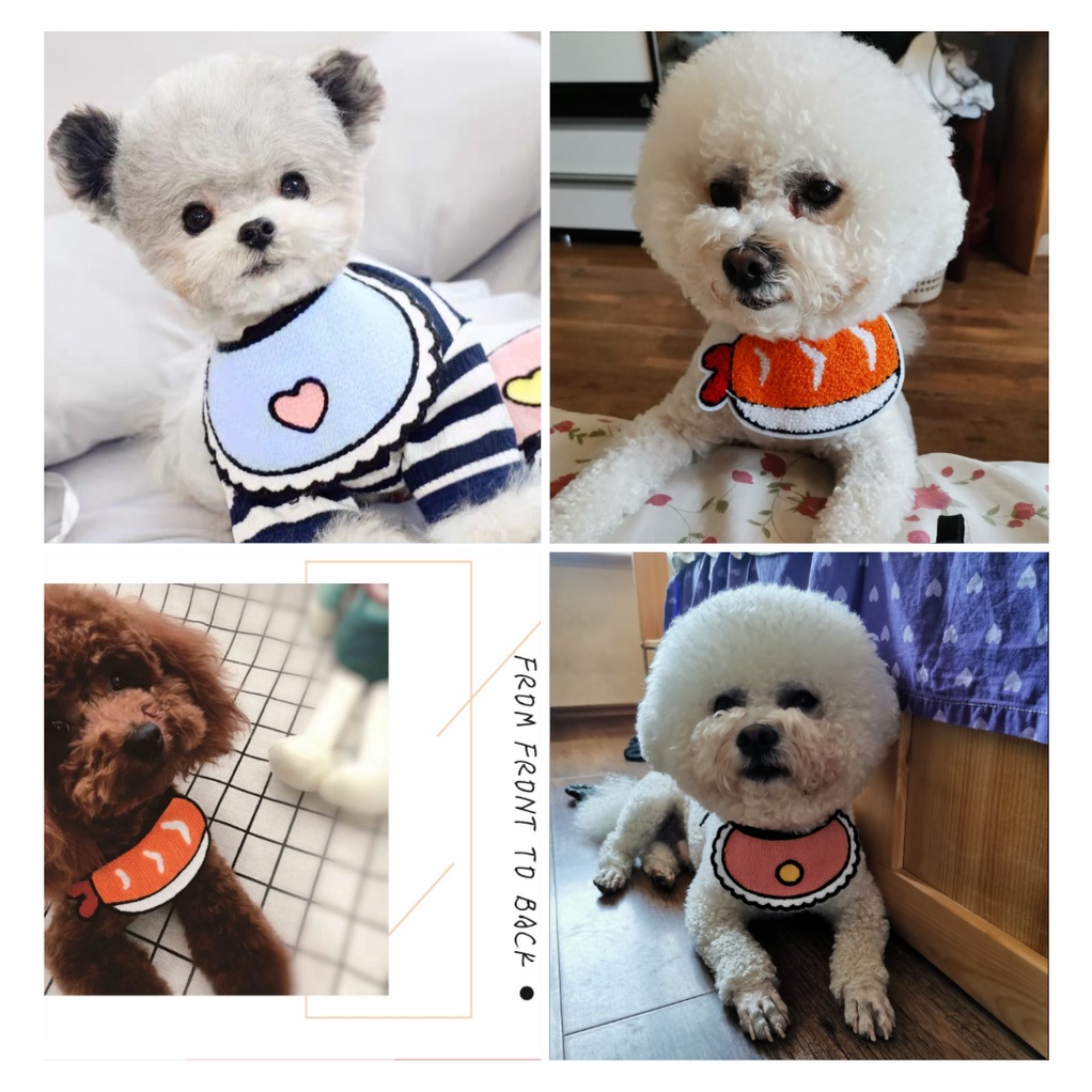 Yếm đeo cổ xinh xắn dễ thương dành cho thú cưng