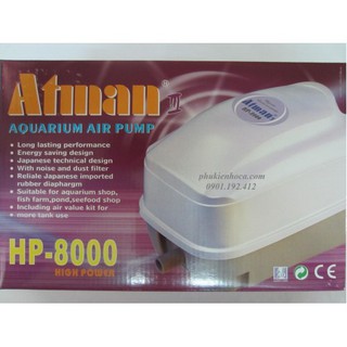 MÁY SỦI KHÍ OXI ATMAN HP-8000
