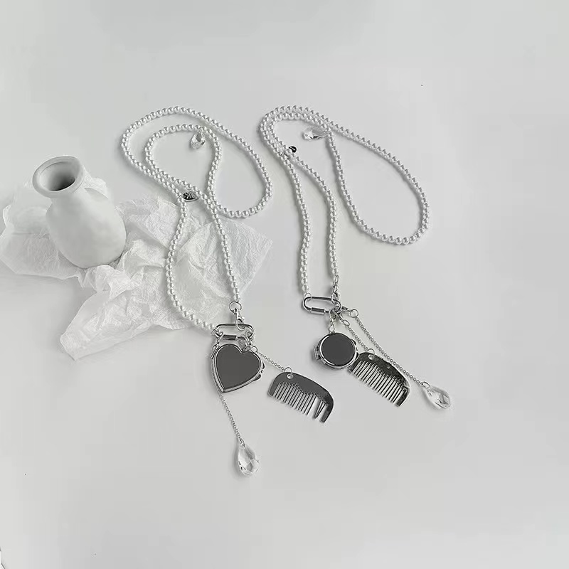 Dây Đeo Hông Đính Ngọc Trai/Trái Tim/ Tròn Xinh Xắn Thời Trang Cho Nữ