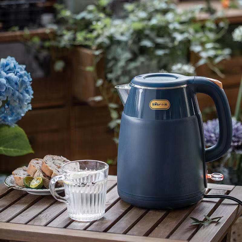 Ấm siêu tốc Bear chính hãng dung tích 1.5L DH-Q15H2, tốc độ sôi cực nhanh, thiết kế đẹp mắt