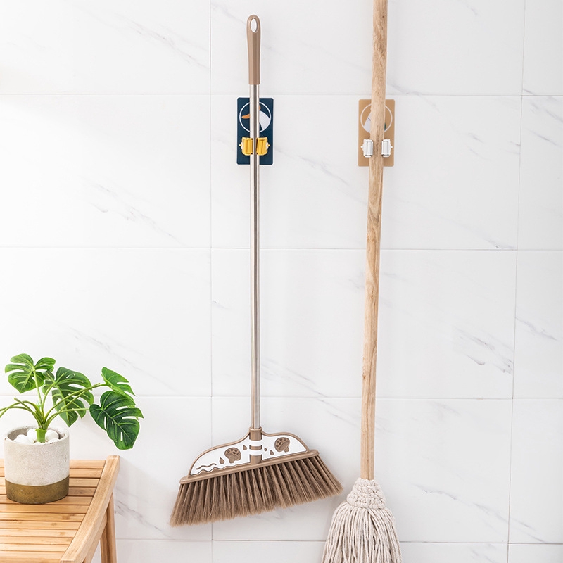 Móc dán tường treo cây lau nhà tiện lợi