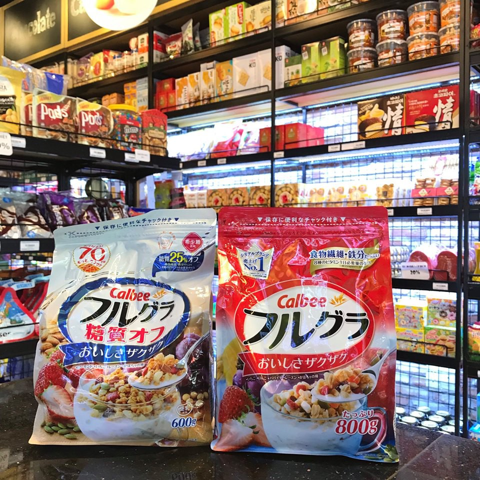 [VITAMIN HOUSE] Ngũ cốc Calbee đỏ 750g