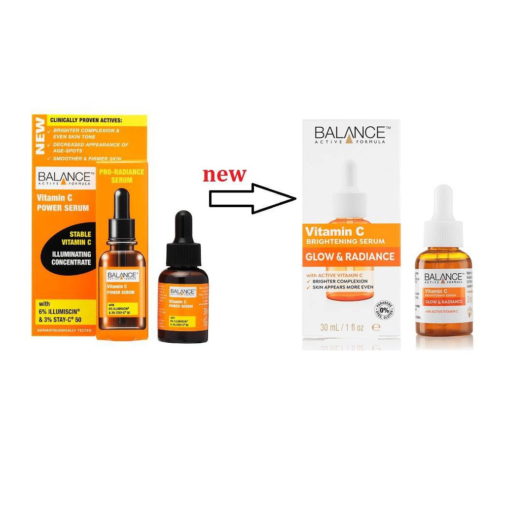 Serum Balance Vitamin C Trắng Da, Mờ Thâm Balance Active Formula Brightening 30ml | BigBuy360 - bigbuy360.vn