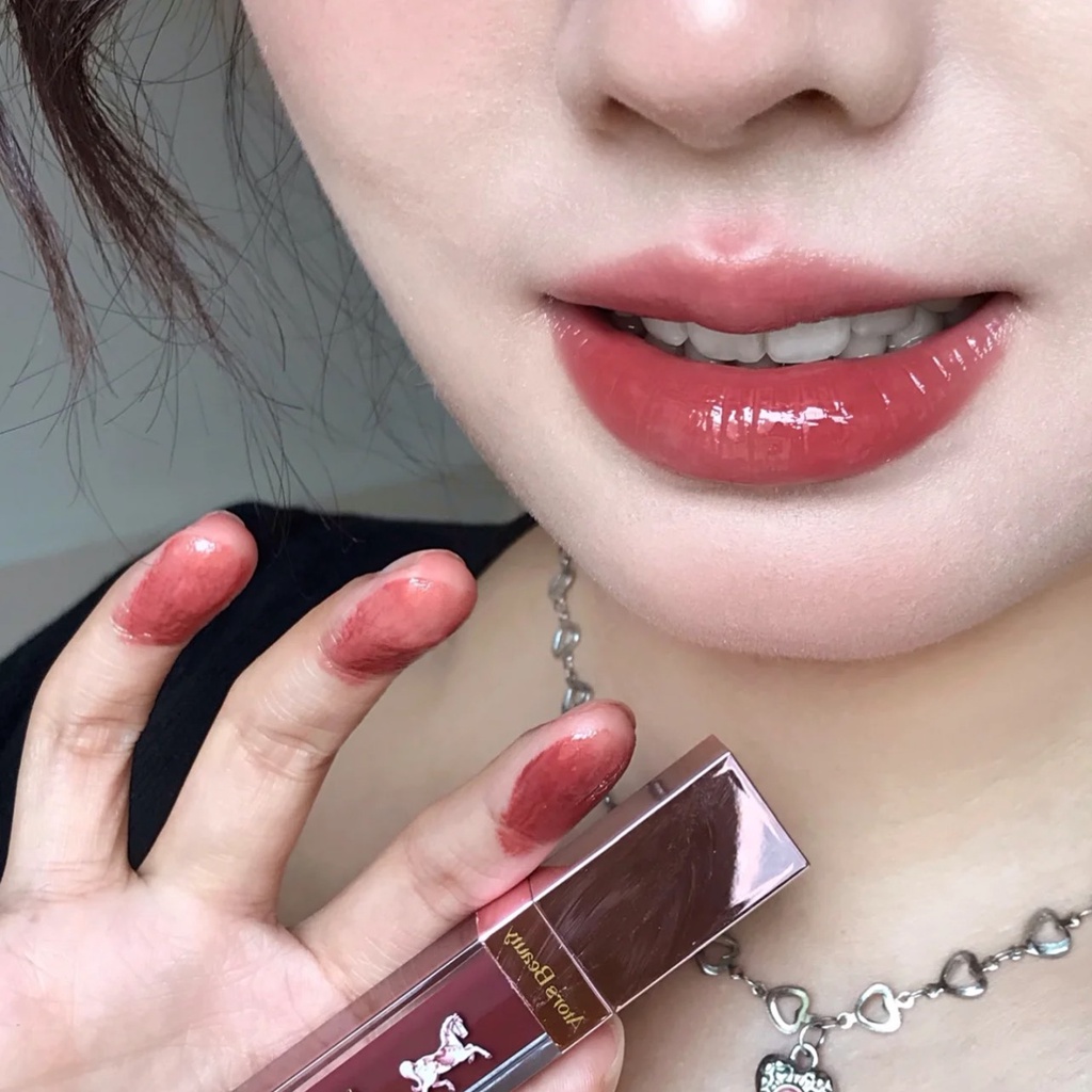 Son kem bóng bí ngô ATORS CAPPUVINI căng mọng Flower Wedding Carriage Series Water Lip Gloss ATOR04 CAPU48