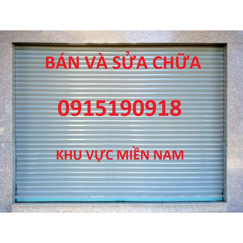 Cửa cuốn Đài Loan 0,7mm, bao vận chuyển và lắp đặt tai TP HCM, bảo hành 01 năm