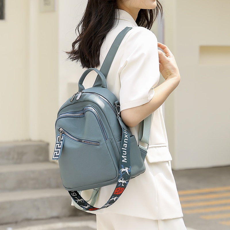 Ba Lô Da Mềm Thời Trang Dành Cho Nữ