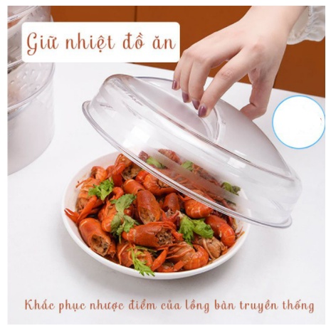Lồng bàn đa năng 5 tầng Việt Nhật, Lồng bàn giữ nhiệt, Khay đậy thức ăn thiết kế hiện đại bền đẹp MS:2676