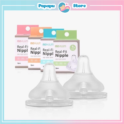Núm ti Moyuum Hàn Quốc đủ size 1 - 4 [Cam kết chính hãng]