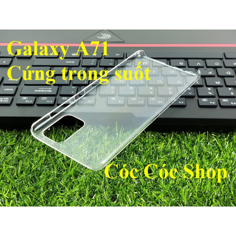 Ốp lưng Sam sung Galaxy A31/ A51/ A71 nhựa CỨNG TRONG SUỐT/ CỨNG NHÁM MỜ | BigBuy360 - bigbuy360.vn