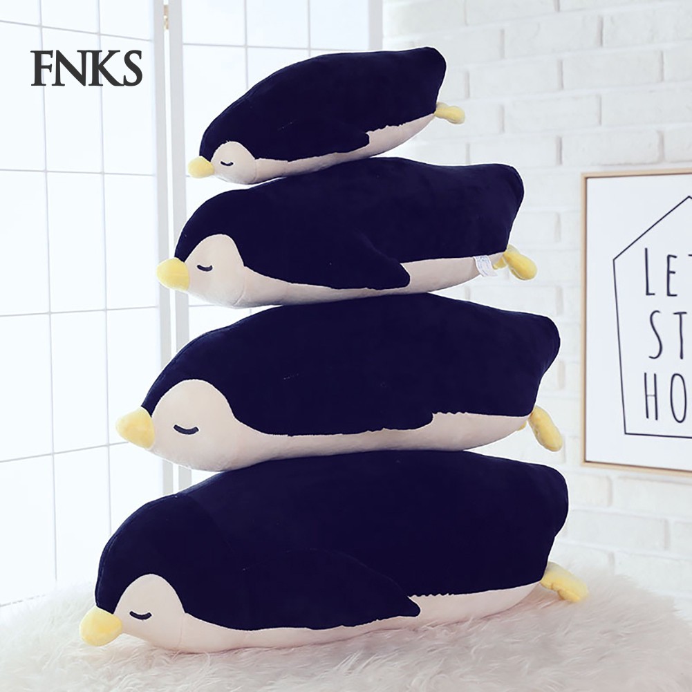 Thú nhồi bông chim cánh cụt dễ thương mềm mại