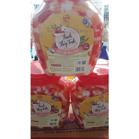 Hộp 2,5kg thạch thủy tinh Minh Hạnh