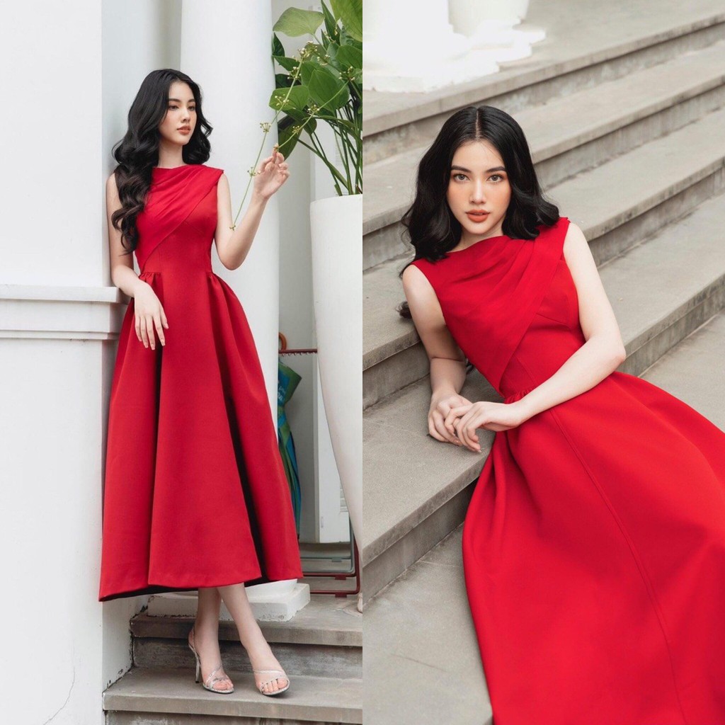 Đầm xòe thiết kế nữ tính cao cấp