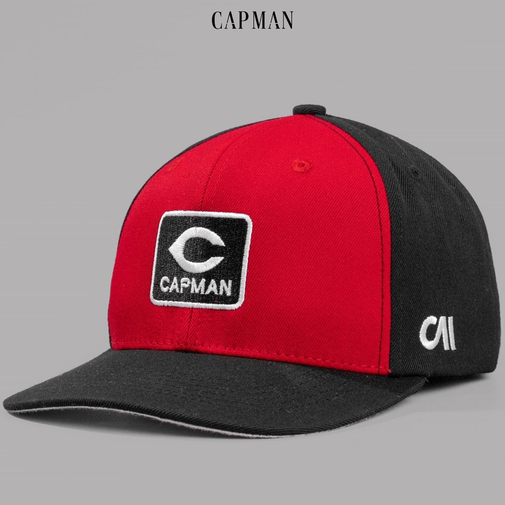 Mũ snapback chính hãng CAPMAN phong cách hiphop thêu chữ CM51
