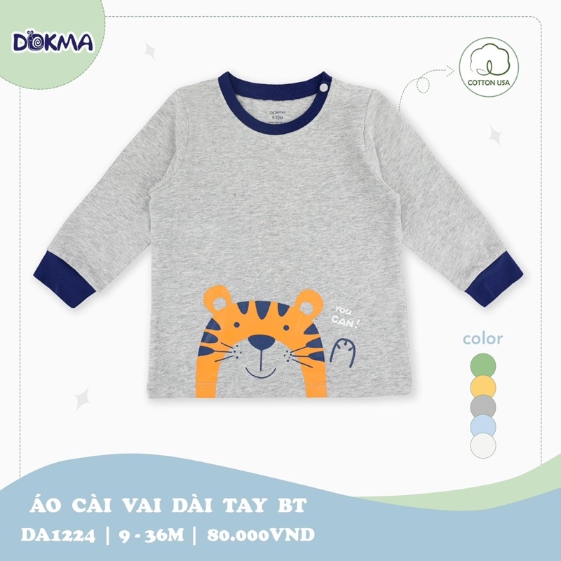 Áo Dài Tay Dokma cho bé