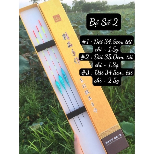 Combo 3 phao nano chuyên Rô, diếc , chép siêu nhạy cá