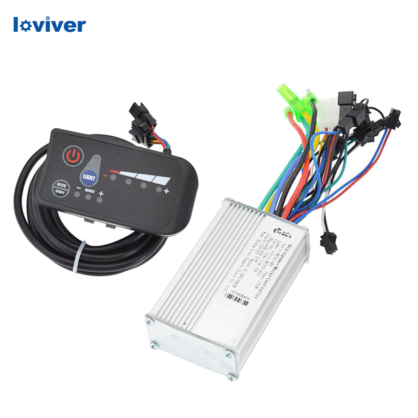 Loviver 24V/36V/48V 350W Motor Speed Controller Panel Scooter E-Bike Control 24V