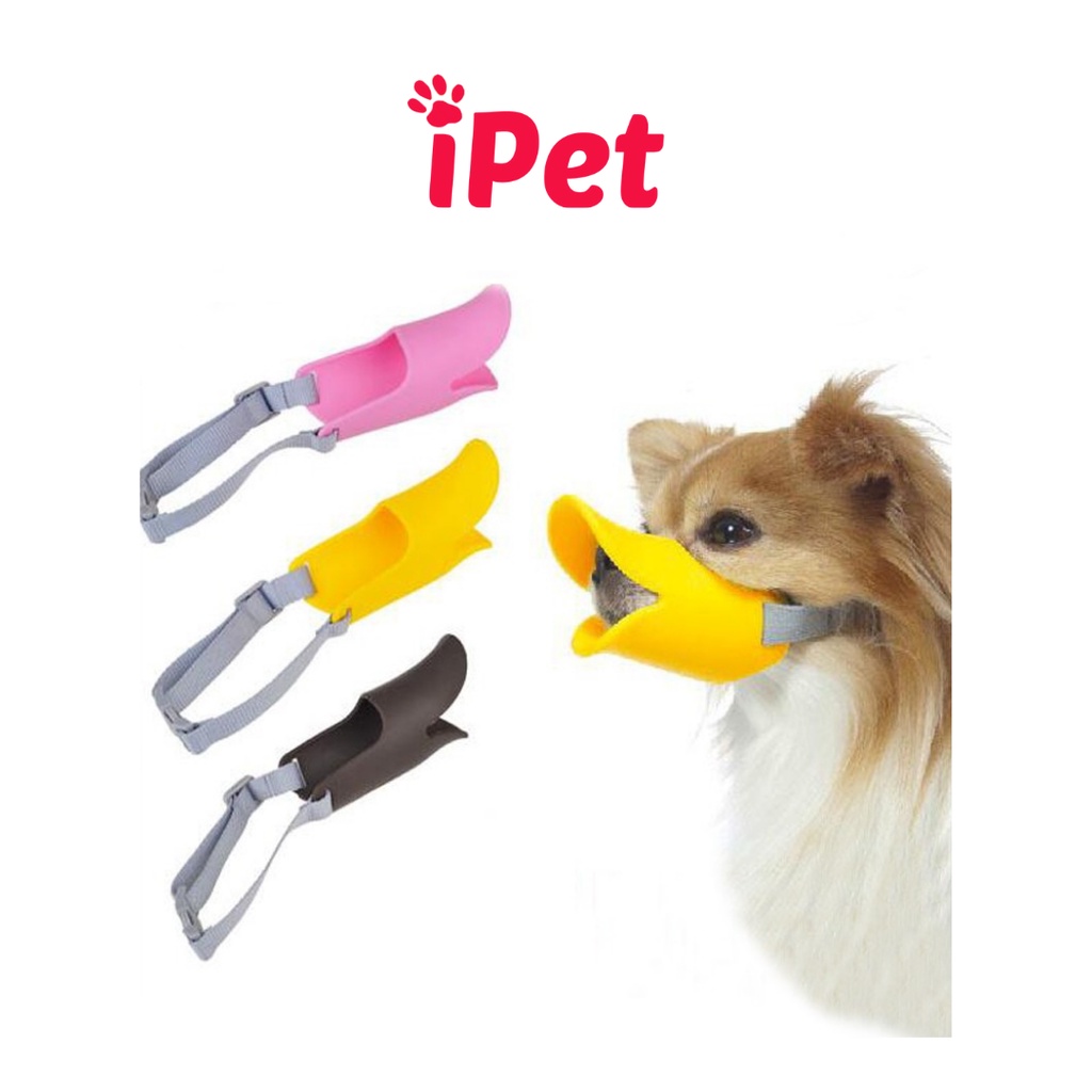 Rọ Mõm Silicon Mỏ Vịt Cho Thú Cưng - iPet Shop