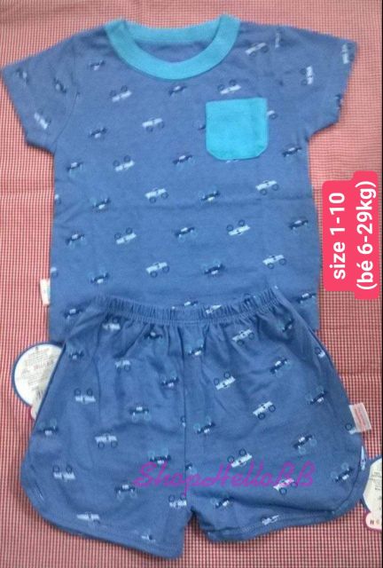 Combo quần short túi và đồ bộ 347k