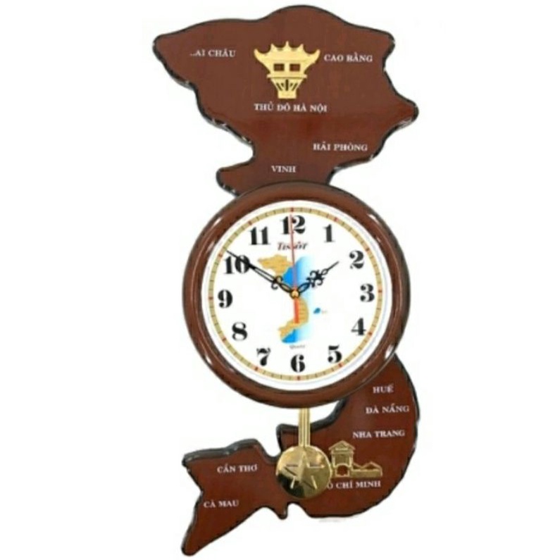 Đồng hồ treo tường hình chữ S