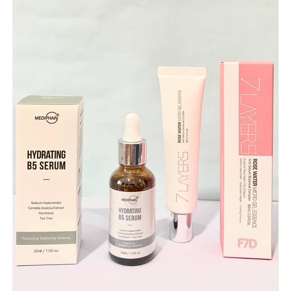 Tinh chất dưỡng ẩm Mediphar Hydrating B5,tinh chất dưỡng ẩm cấp nước phục hồi da 30ml - Thi Vũ