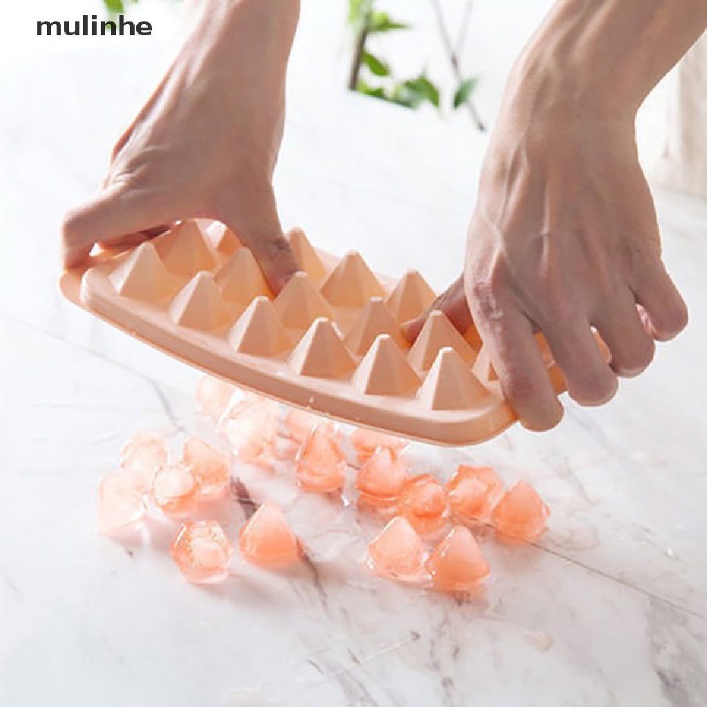 Khuôn nhựa làm đá viên hình tròn 3D 13 / 33 ngăn cho quán bar nhà bếp và tiệc