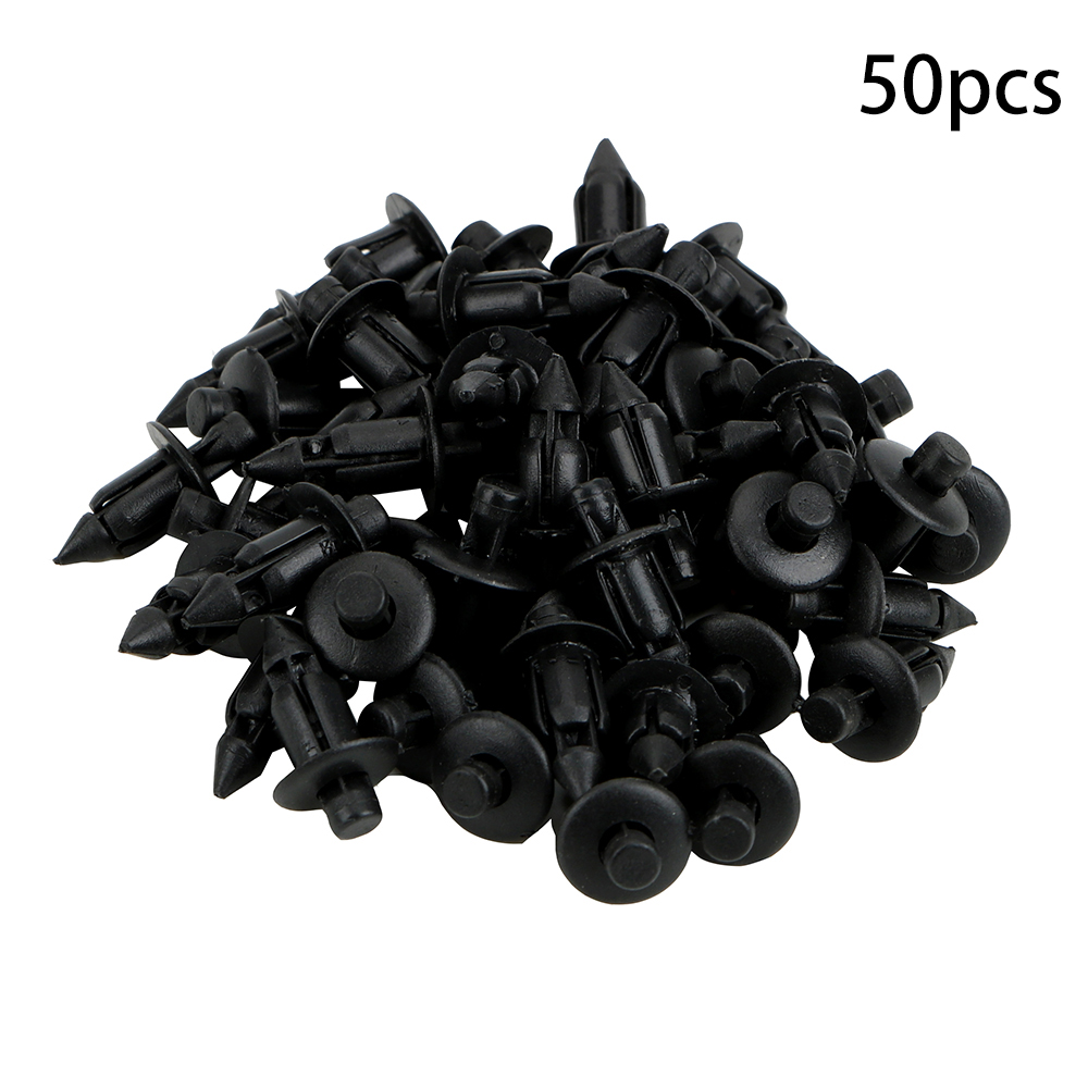 Set 50 Đinh Tán Nhựa Phụ Tùng Xe Ô Tô Toyota Lexus 7mm