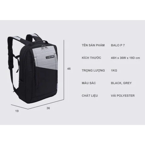 Balo chống nước Simple carry bảo hành trọn đời P7