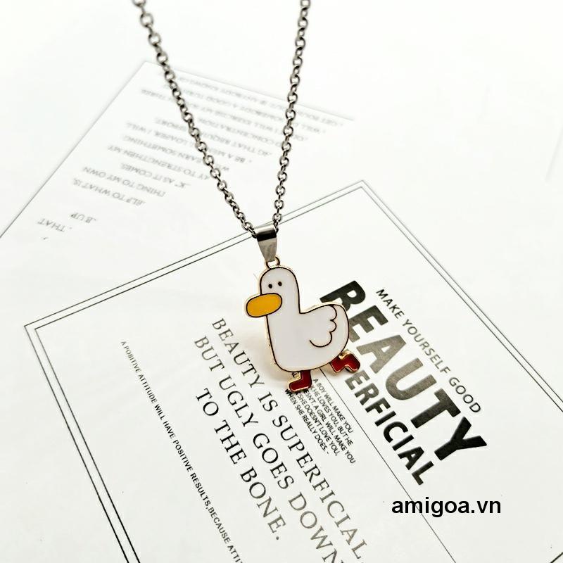 ✨✨Vòng cổ mặt vịt hoạt hình dễ thương