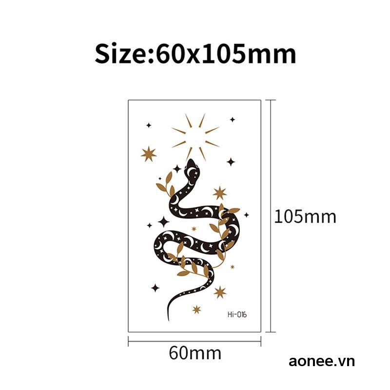 ✨✨Miếng Dán Hình Xăm Dạ Quang Màu Xanh Dương Độc Đáo Dùng Trang Trí