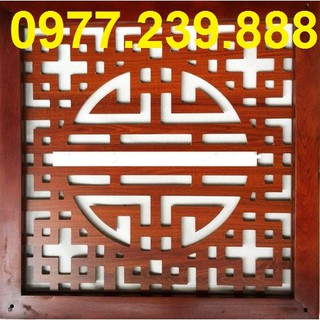 chắn khói gỗ sồi 41cm