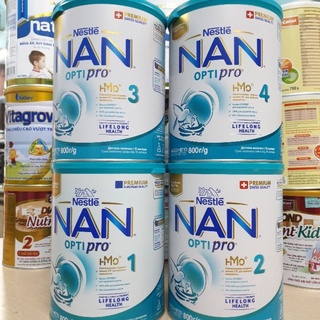 Sữa nan nga 800gr số 1, 2, 3, 4