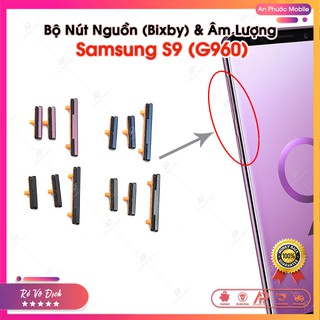 Nút Bấm Samsung S9 / G960 / S9 Plus / S9+ - Bộ Phím Nguồn (Bixby) và Âm Lượng (volume) Samsung Galaxy S9 S9+ Zin Bóc Máy