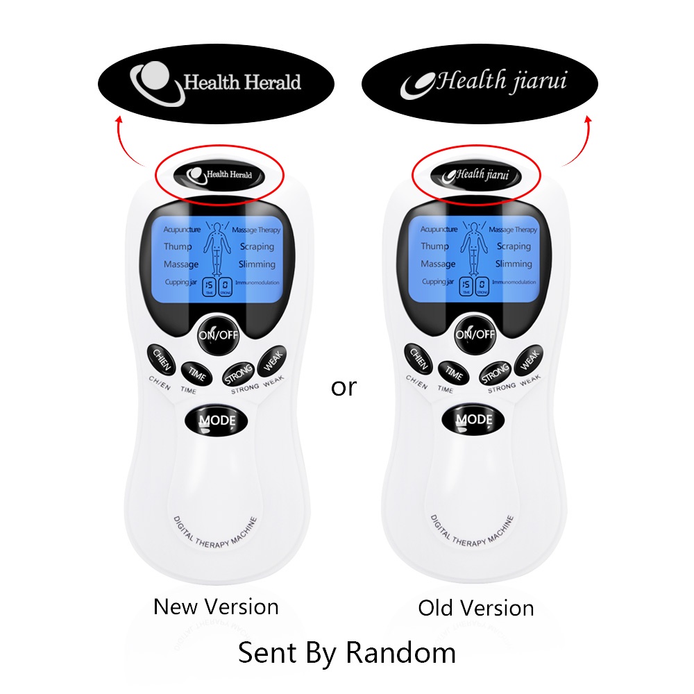 Suolaer Máy Mát Xa Châm Cứu EMS TENS Kích Thích Cơ Bắp Kết Nối USB