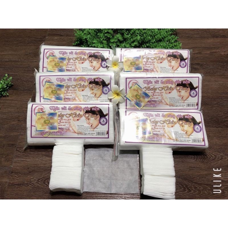 Khăn khô đa năng BABY HIỀN TRANG 300 tờ