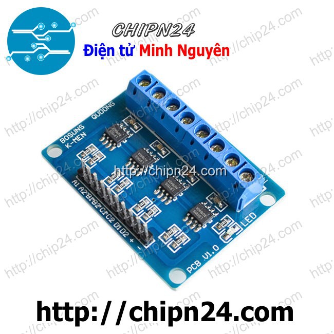 [1 pcs] Mạch Điều Khiển Động Cơ L9110 4 kênh