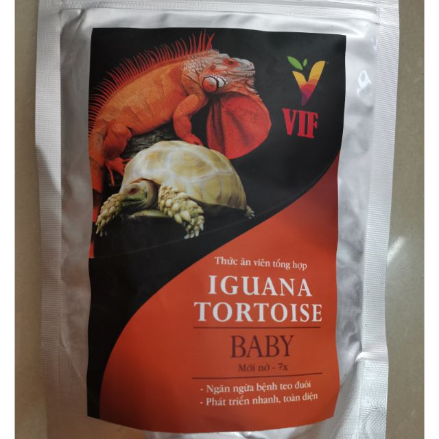 Vif - thức ăn tổng hợp cho rùa và iguana 200gram