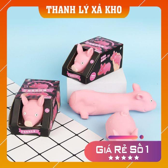 Heo đồ chơi bóp dẻo, Đồ Chơi Squishy hình con heo đáng yêu giúp giảm căng thẳng, lợn xả stress