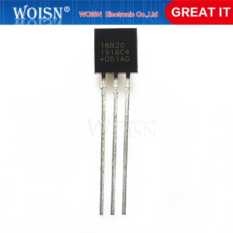 Set 10 chip cảm biến nhiệt độ DS18B20 TO-92 18B20 IC 18b20