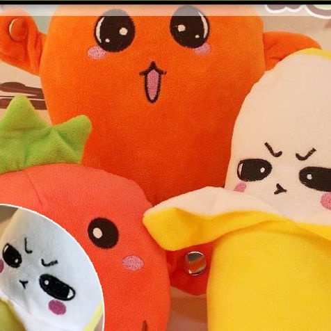 Đồ Chơi Nhồi Bông Hình Trái Chuối Phát Nhạc Cho Bé